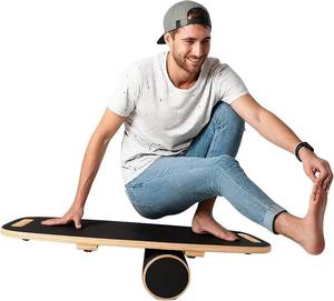 lot 311557 image: Balance Board Trainer, with Adjustable Stoppers