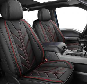 lot 311563 image: Retails for $169 Car Seat Covers for 2009-2026 Ford F150 SuperCrew & 2017-2026 F250 F350 F450 Super Duty, Custom-Fit Faux Leather Truck Seat Cushions, Airbag Compatible, Non-Slip