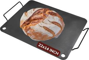 lot 311572 image: Colenza Cooking Steel For Oven Sourdough, 22 x 14 Inch Pizza Steel For Oven