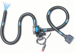 lot 311579 image: Car AC Vent Extender, Built-In Fan for Backseat Cooling, Kids & Pets