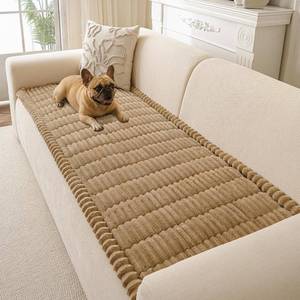 lot 311601 image: Couch Cover for Dogs Washable, Non Slip Soft Cozy Brown
