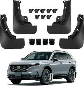 lot 411521 image: Mud Flaps Splash Guards for Honda CRV 2023 2024 2025 2026 All Weather Fender Guard Protect Against Mud and Rocks Protect Cars Paint (4-Pack)