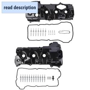 lot 111768 image: Retails for $166 Left & Right Aluminum Engine Valve Covers wGasket Replacement for Ford F-150 3.5L V6 2013-2016 Expedition Transit-150 250 350 Replace# DL3Z6582C DL3Z-6582-C BL3Z6582H BL3Z-6582-H Vahaha