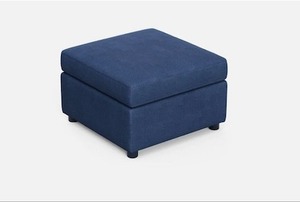 lot 187320 image: 36x36  Blue Ottoman
