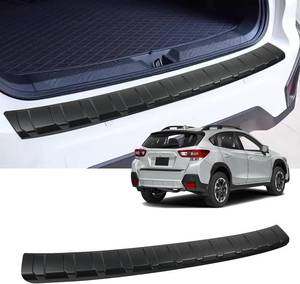 lot 171457 image: Rear Bumper Protector for Subaru 2018-2023 Crosstrek XV Car Accessories ABS Plastic Material Matte Black Resistant Trunk Door Entry Guards