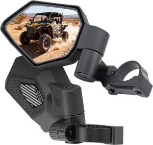 lot 171475 image: KEMIMOTO UTV Side Mirrors, Auto-Fold Spring-Back, No Manual Adjustments