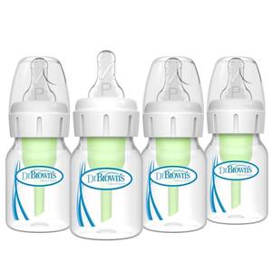 lot 171486 image: Dr. Browns Anti-Colic Options Narrow Baby Bottle, 2 oz, 4-Pack