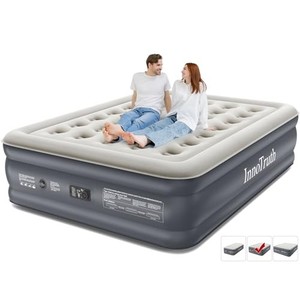 lot 171487 image: Retails for $185 InnoTruth - Queen Air Mattress with Built-in Pump, 18 Inch Raised Inflatable Mattress for Guests and Home, Inflatable Mattresses, Ideal for Home Use