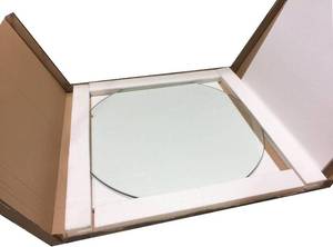 lot 271503 image: Retails for $108 30 inch Diameter Tempered Glass x 38 Tempered Glass