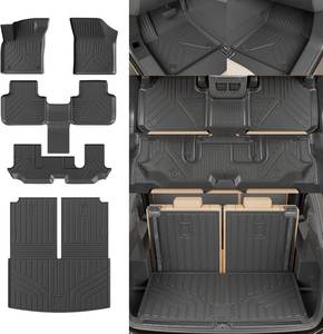 lot 271506 image: Retails for $130 Rongtaod Floor Mats Full Set (5 PCS) for 2018-2025 2026 Volkswagen Atlas