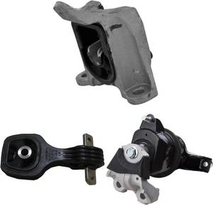 lot 271507 image: Compatible with 14-15 Honda Civic 1.8L Coupe Engine Motor and Automatic CVT Transmission Mount Set 3PCS MK172 MK073 65038 2014 2015