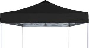 lot 371455 image: SCOCANOPY Commercial 10x10 Pop Up Canopy Replacement Cover Top with Air Vent,Canopy Cover ONLY, (Black)