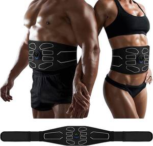 lot 371464 image: MarCoolTrip MZ ABS Stimulator, Ab Machine, Abdominal Toning Belt Muscle Toner Fitness Training Gear Ab Trainer Equipment for Home MZ-7