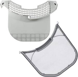 lot 471572 image: 2026 UPGRADED 2pcs MCK49049101 Dryer Lint Filter Screen Housing Guide Cover with ADQ56656401 Lint Filters Stainless Steel Mesh - Fit for L-G Ken-more Dryers DLEX3570V DLGX4271V 79691282310
