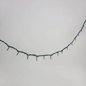 lot 2068 image: Philips 100ct Concave Christmas Indoor Outdoor Mini String Lights Multicolor with Green Wire - Retail $56