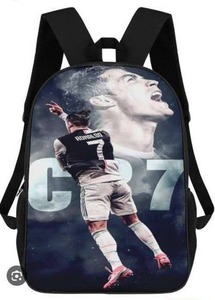 lot 19565 image: Cristiano Ronaldo Backpack, 2 Pack