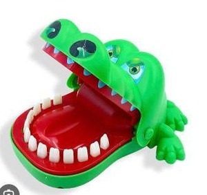lot 19657 image: WDBO StarsPuff Small Crocodile Teeth Toys Game, 3 Pack