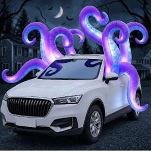 Joiedomi Halloween Inflatable Octopus Tentacles Trunk or Treat Car Decoration