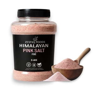 lot 19686 image: Zestiq Foods Himalayan Pink Salt Fine Grain 5 lb