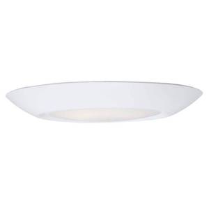 lot 19700 image: Maxim Diverse 7.5in LED Flush Mount 3000K Ceiling Light, 20 Count