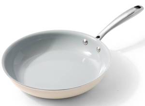lot 1040 image: Cookersway Nonstick Frying Pans Ceramic Skillet 8Inches Non Stick Egg Fry Pan - PFOA PTFE PFAS Free - Retail $25