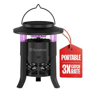 lot 1050 image: Dynatrap Portable Outdoor Bug Trap, 14 Acre, UV LED Light, Chemical-Free - Retail $45