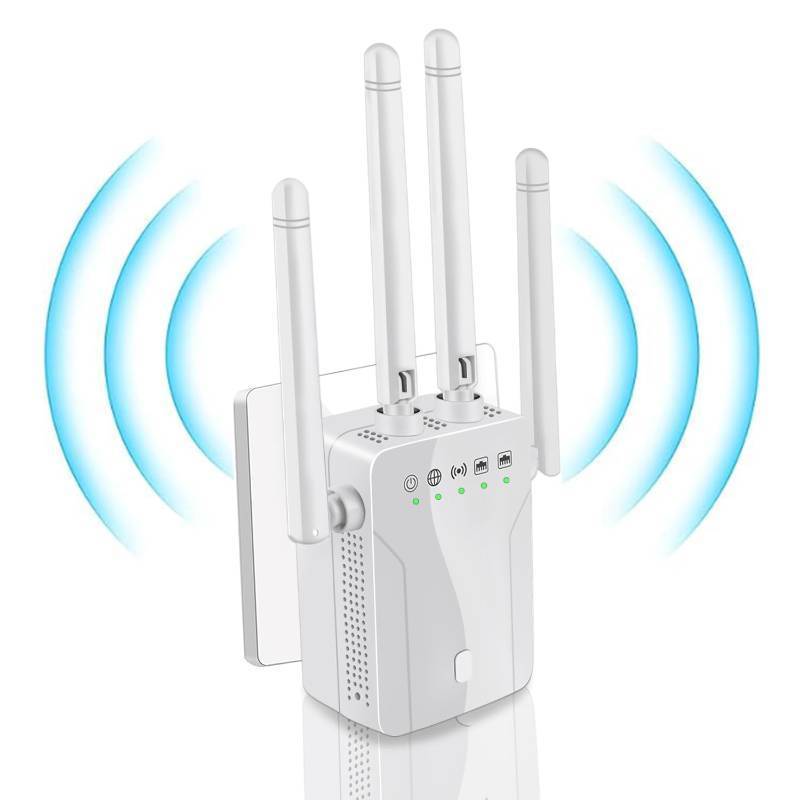 lot 28559 image: WiFi Extender Repeater for Home Long Range Covers for Apartment and House - Retail $10