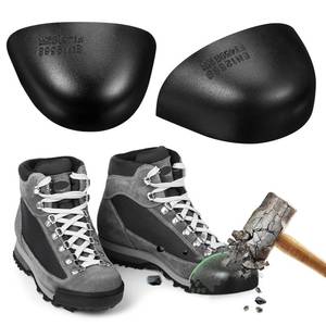 lot 38799 image: 1 Pair Steel Toe Caps, Universal Anti-Smash Puncture Metal Toe Cover Safety Shoe Protector Guards for Work Boots & Sneakers - Retail $18