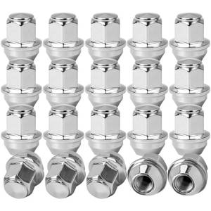 lot 38813 image: M121.5 Wheel Lug Nut 20PCS Compatible with for 2009-2023 Ford EcoSportEscapeFiestaFocusFusionRangerTransitBroncoBronco Sport 2012-2019 Lincoln MKCMKZ 611-303 ACPZ-1012-H - Retail $18