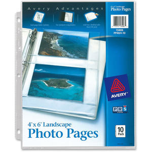 lot 38817 image: Avery Clear Horizontal Photo Album Pages  10ct (13406) - Retail $518