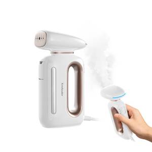 lot 38821 image: 850W Handheld Fabric Steamer for 120V, Sleek Dual-Tone Design - Retail $36