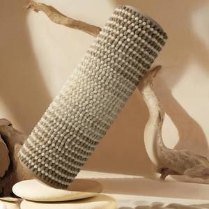 lot 38839 image: Luxury Bath Mat - 22x60 Non-Slip Chenille Water Absorbent Machine Washable (tan) - Retail $9