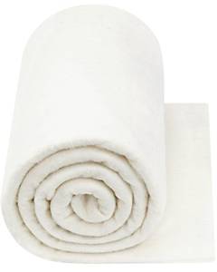 lot 38877 image: 59 x 79 Natural Cotton Batting for Quilting, 200gm� 100% Quilt Batting - Retail $21