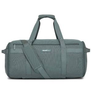 lot 38878 image: Convertible Travel Bag for Women, 60L Weekender Garment Duffel Carry-On with Shoe Compartment, Trolley Sleeve, Durable Water-Resistant Overnight Bag (Classic, Teal) - Retail $108