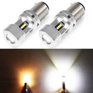 lot 38923 image: 1157 2057 LED Reverse Light Bulb, 6000K Xenon White, 2 Pack - Retail $20