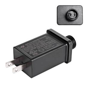 lot 38948 image: 12V 1A LED Transformer Replacement Class 2 Power Supply for Christmas String Lights Plug IP44 US Plug Waterproof LED Controller Low Voltage (1) - Retail $6