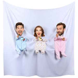 lot 38954 image: Feed Me Baby Baby Shower Game Gender Reveals Photo Prop,3 Group - Retail $36