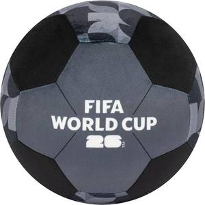 lot 4003 image: Jazwares 2026 9-Inch Black Plush Soccer Ball - World Cup Plush Toy