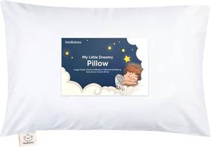 lot 4023 image: Toddler Pillow with Pillowcase, 13x18 My Little Dreamy Pillow (Soft White)