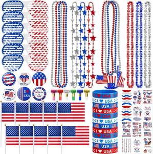 lot 4046 image: 4 of July Accessories Party Favors Independence Day Fourth of July Supplies