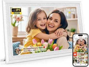 lot 4049 image: Frameo 10.1 Digital Photo Frame, WiFi, 1280x800, 32GB, Auto-Rotate