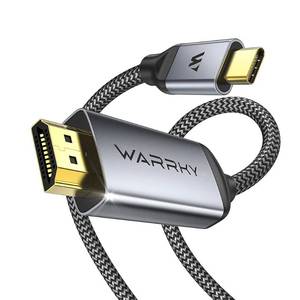 lot 4118 image: Warrky USB C to HDMI Cable 6FT for Home Office 4K60Hz High-Speed 4K HDMI
