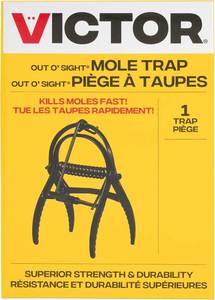 lot 4152 image: Victor Out OSight Mole Trap - 0631A Durable Steel Outdoor Pest Removal