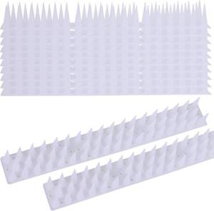 lot 4182 image: MorTime 12 Pack Bird Spikes, 13.2 ft for Small Birds