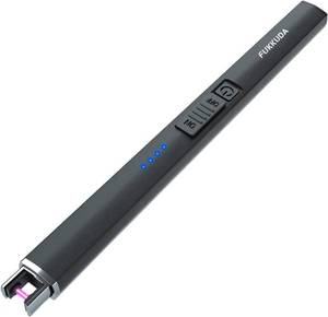 lot 4211 image: FUKKUDA Arc Candle Lighter with Safety Switch - USB Rechargeable, Flameless