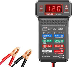 lot 4213 image: 12V Car Battery Tester, Car Alternator Charging System Analyzer