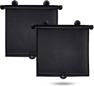 lot 4217 image: EcoNour Car Window Shades for Baby (2 Pack) Side Sunshade, Sun Visor