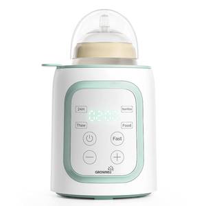 lot 4260 image: Grownsy 8-in-1 OG Fast Bottle Warmer with Timer, Green  Powers On 