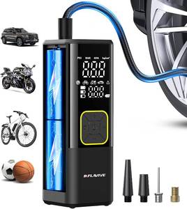 lot 4274 image: Portable Tire Inflator, 150 PSI Cordless Pump with Digital Gauge, 3x Faster