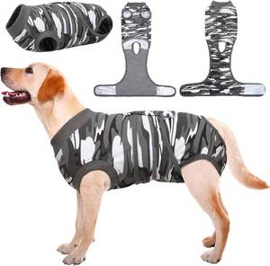 lot 4290 image: Kuoser Recovery Suit for Dogs Cats, Soft Dog Surgery Suit Female Male Spay XL